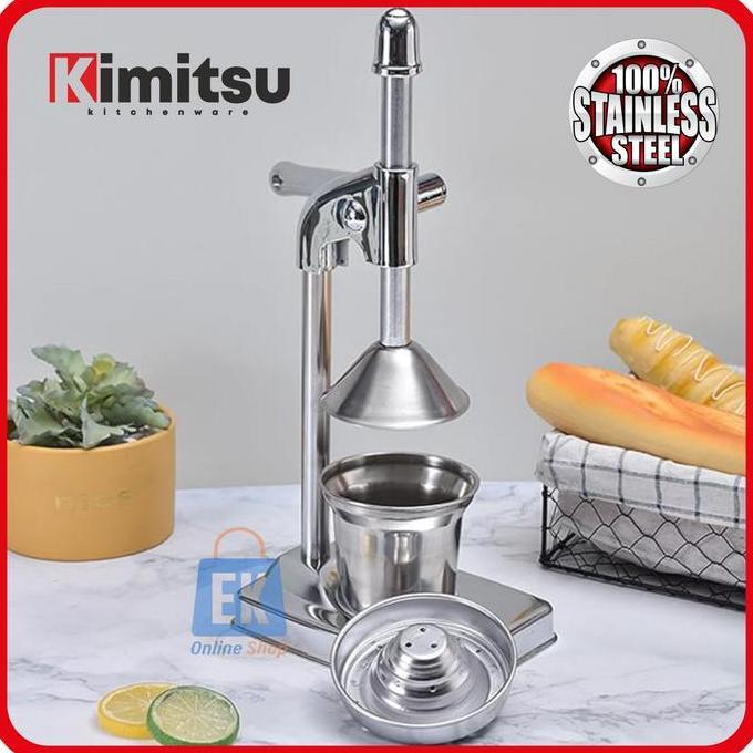Alat Peras Jeruk Stainless KIMITSU KJM-202 | Alat Peras Jeruk Manual | Alat Peras Jeruk Besar | Alat