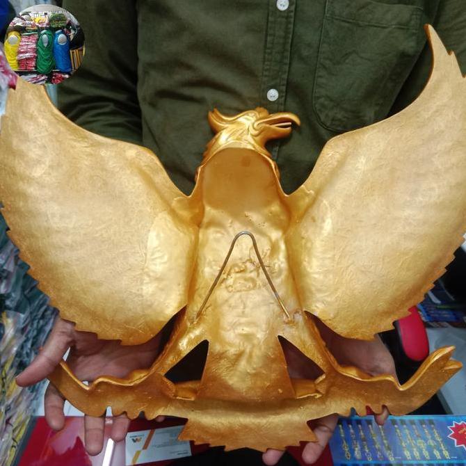 PATUNG GARUDA FIBER UKURAN 40 X 50 CM lambang garuda patung garuda patung garuda Pancasila KAR