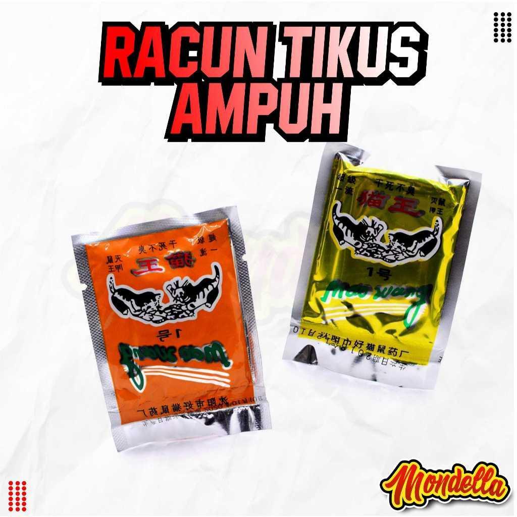 Racun Tikus Beras Maowang Orange Merah Mao Wang Hologram Original 100% Ampuh Mondella