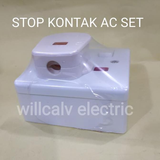 Panelfiks- Stop Kontak Ac Set - Stop Kontak Ac Ob Tempel Set