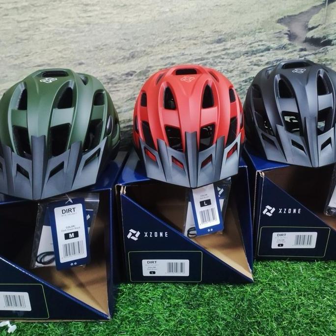 Helm / HELMET XZONE DIRT Sepeda MTB GRAVEL XC