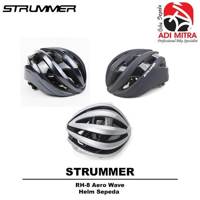 Strummer RH-8 Aero Wave Cycling Helmet Helm Sepeda