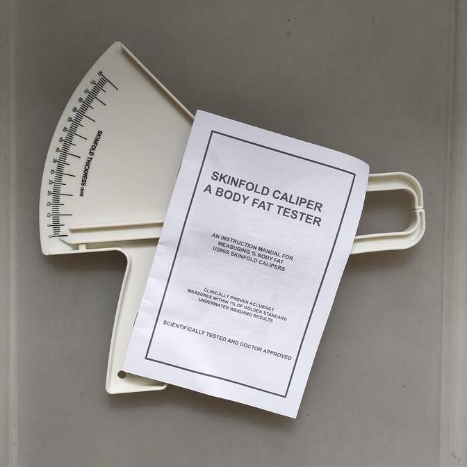 Presisix- Skinfold Caliper Besar 0 - 80 Mm Body Fat Caliper Keep Slim Fit