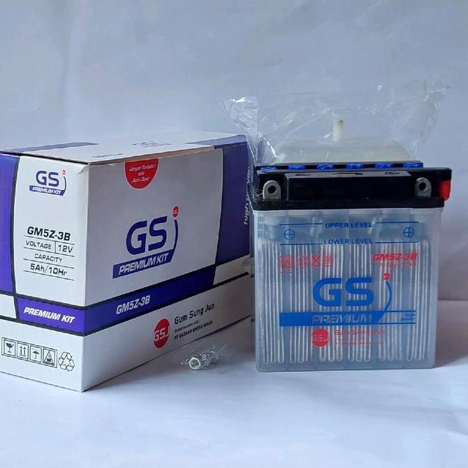 basahimankaluma - aki motor honda supra fit new, astrea grand, legenda, gs gm5z-3b kit aki basah