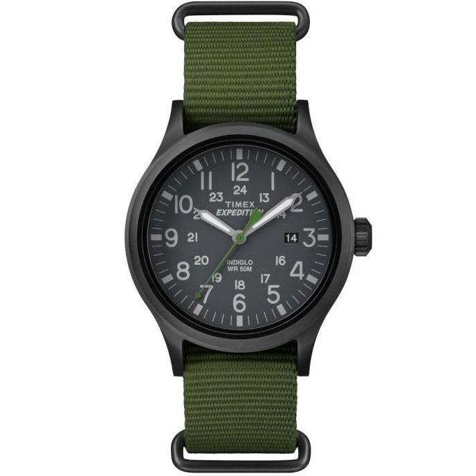 Jam Timex TW4B04700, Timex Prabowo Men's "Expedition" Green Nylon Original terlaris