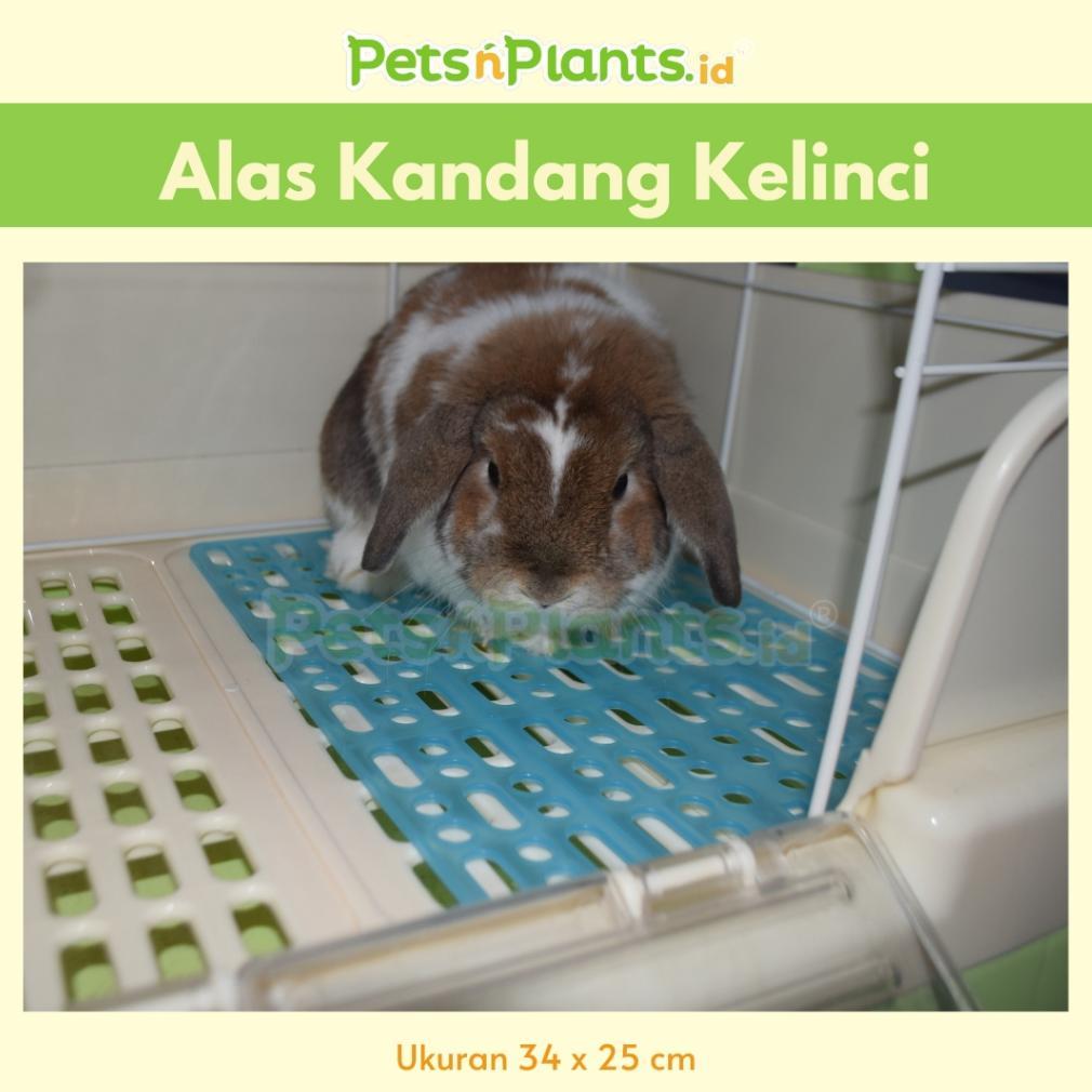 Alas Kaki Tatakan Kandang Kelinci Plastik - Bunny Footrest Healthy Mat