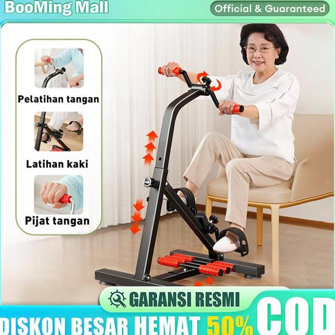Wamelivasak_ - BooMingSepeda Statis-Olahraga Gym Fitness / Terapi Kaki dan Tangan Penderita Stroke P