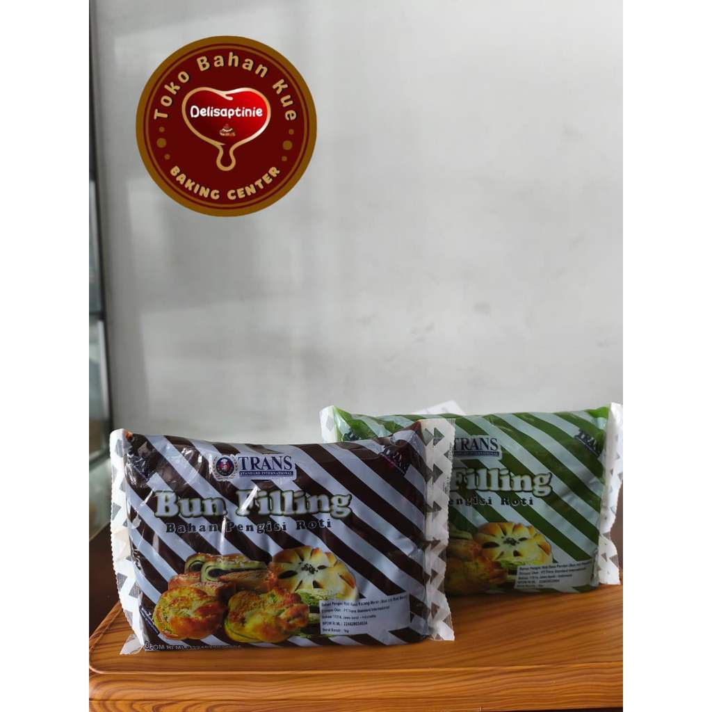 Trans Bun Filling 1 Kg Pandan Red Bean