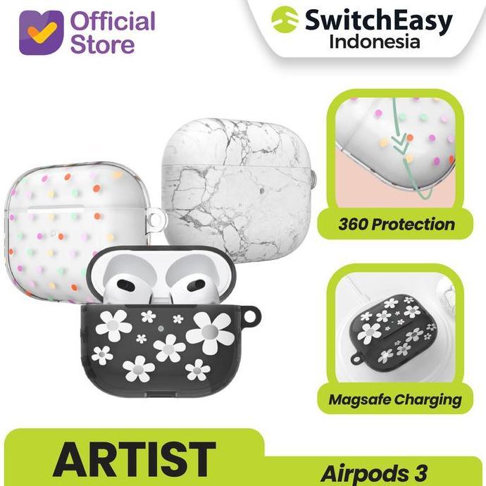 TERBARU - Case Airpods 3 SwitchEasy Artist Cover Casing