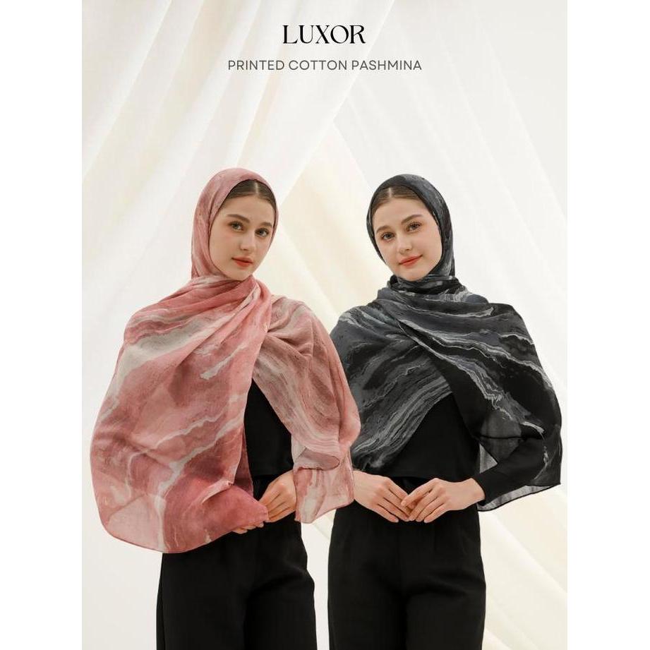LUXOR Printed Cotton Modal Pashmina