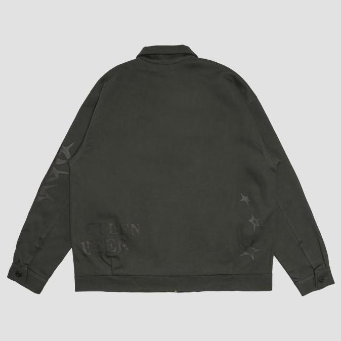Queenbeer - Canvas Work Jacket Elbert Green