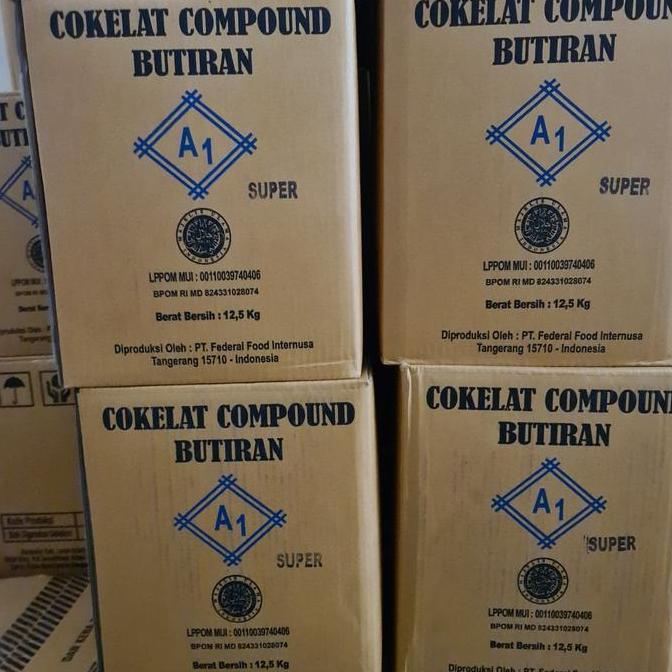 Kirimlangsungaja- 1 Karton Meses A1 Biru Super Mesis Coklat 12.5 Kg