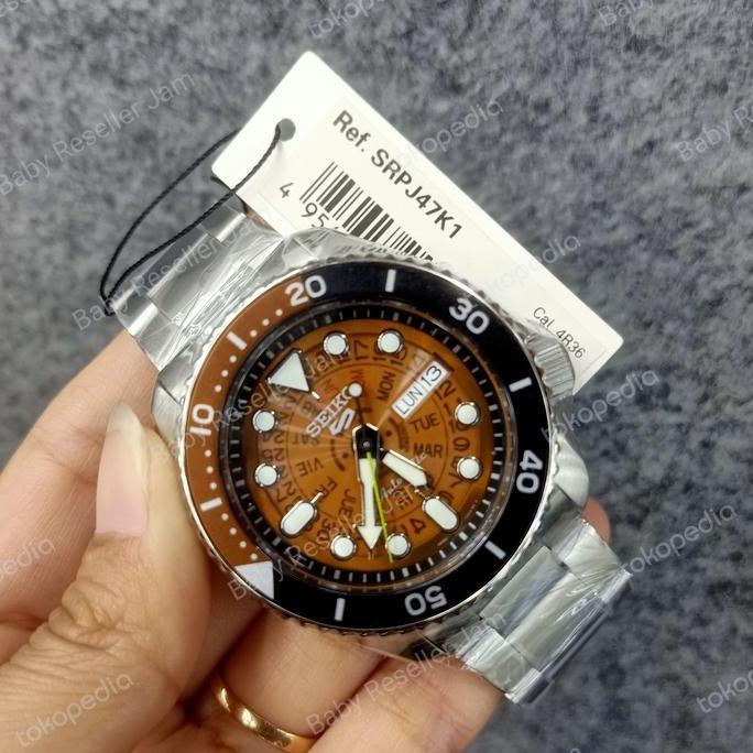 Seiko 5 Sports SRPJ47K1 SRPJ47 Skeleton Style Original & Garansi terlaris