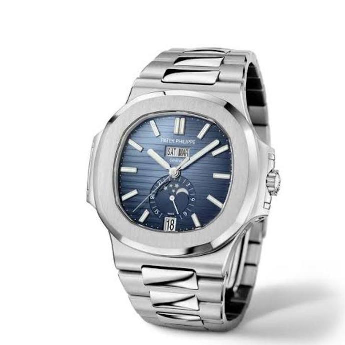 Jam tangan Automatic PP MoonPhase 5726 Chain Stainless steel terlaris