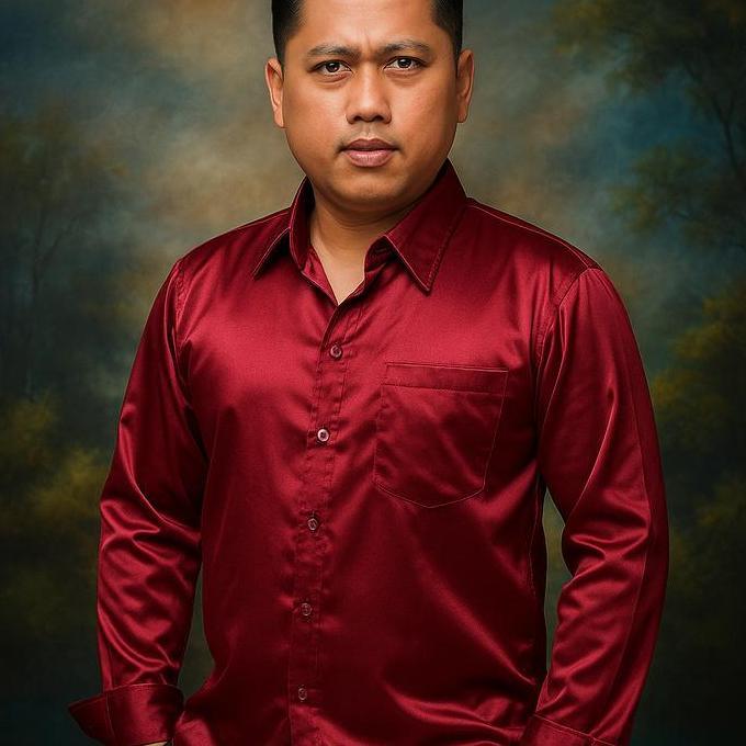 Kemeja Pria Satin Silk Premium kondangan/lamaran/prewedding/Formal TW