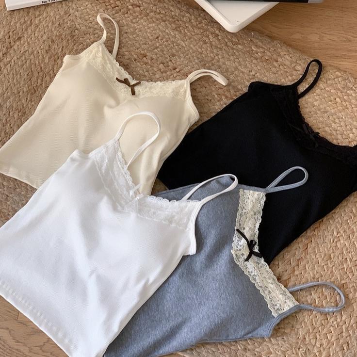 Tanktop Camisole 674 Bra Wanita, BH Tengtop Inner Fashion Korea Cewek, Singlet Baju Tidur Cewek Term