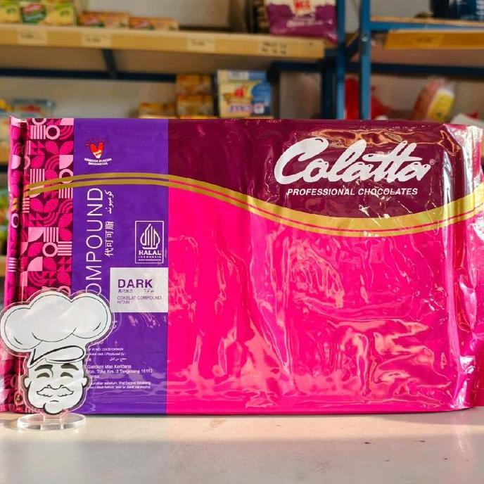 Colatta Dark Compound 1Kg / Coklat Colatta / Dark Coklat Colatta 1Kg