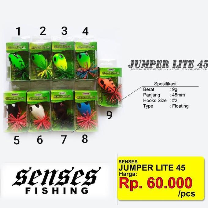 Jump Frog Senses Jumperlite 45
