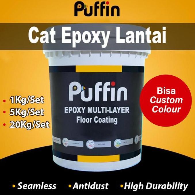 Cat lantai epoxy Multilayer PUFFIN 193 5kg