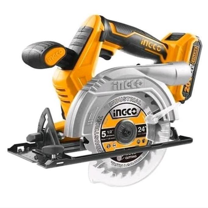 NEW Circular Saw Mini Cordless INGCO 20 Volt tipe CSLI1401
