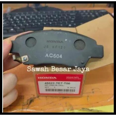 BEST DEAL BRAKE PAD KAMPAS KANVAS REM DEPAN HONDA JAZZ RS GE8 GK5 . FREED . MOBILIO . CITY GM2 GM6 O