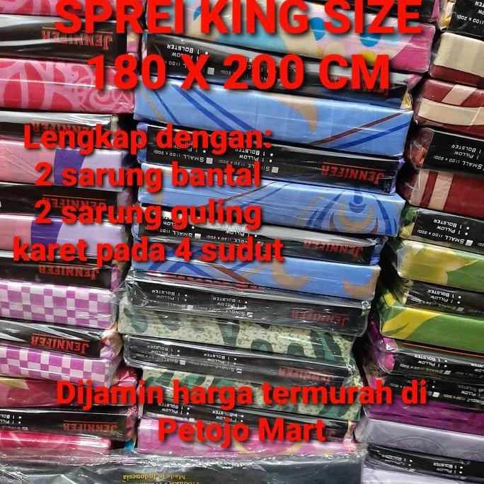 Sprei 180x200 harga grosir