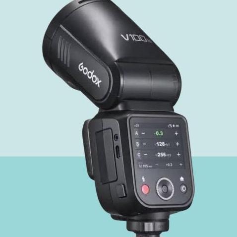 TERMURAH - godox v100 flash godox round head flash v 100 godox