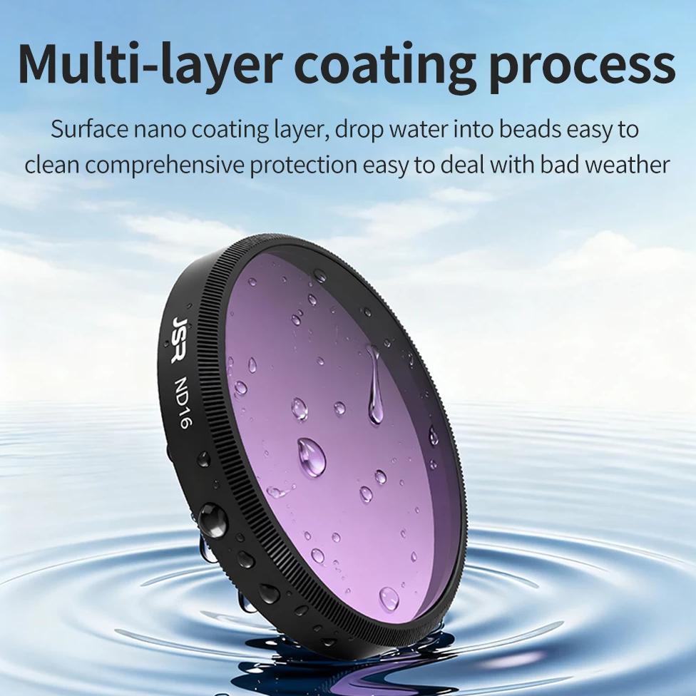 Lens Filter For DJI Osmo Action 6 CPL UV Black 1/4 15X Macro NDPL ND Waterproof Lens Filters For DJI