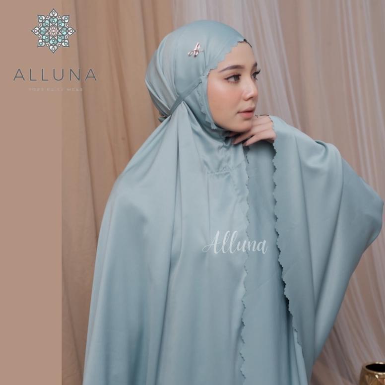 TERBARU ALLUNA - Mukena Dewasa Daily Alluna Lasercut Nalla