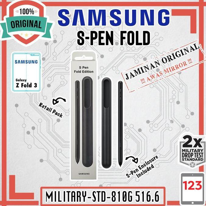Case Samsung Galaxy Z Fold 3 Fold3 Samsung S-Pen S Pen Fold Original