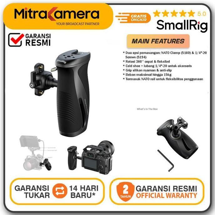 HILGHOSE SMALLRIG 5160 Rotating Side Handle with NATO Clamp