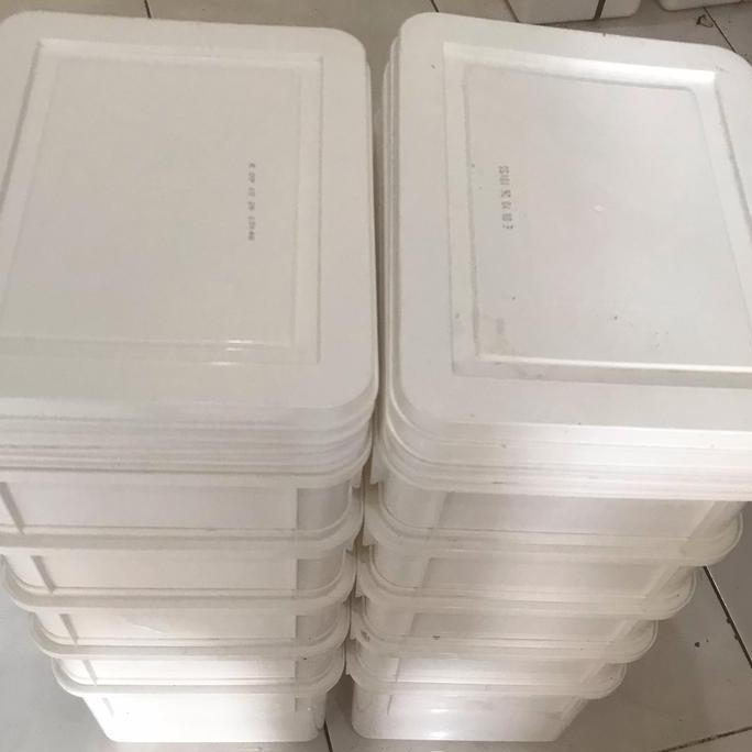 Paket 10pcs BOX COUNTENEIR EMBER KOTAK bekas es krim BS