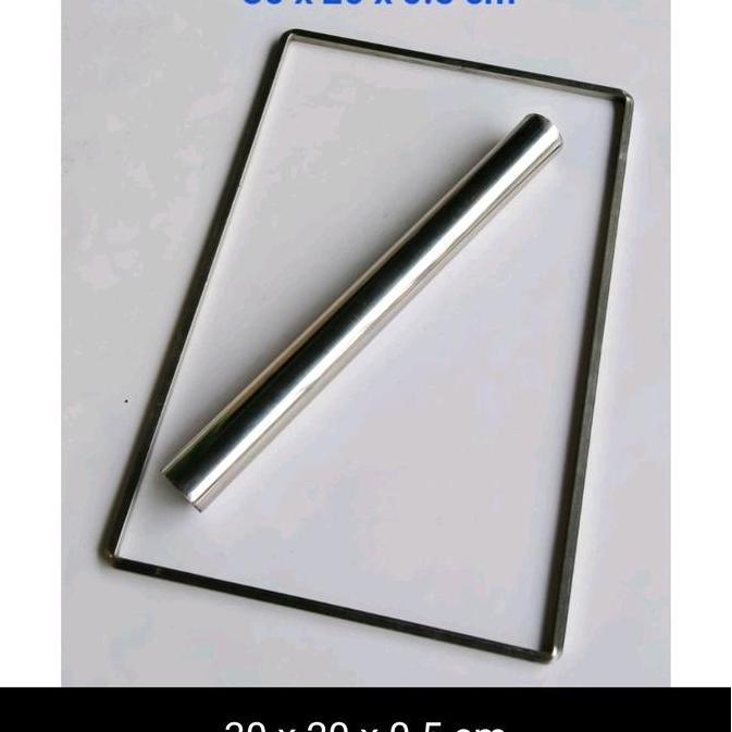 1set bingkai kue kering + cetakan donat mini isi 10 GM