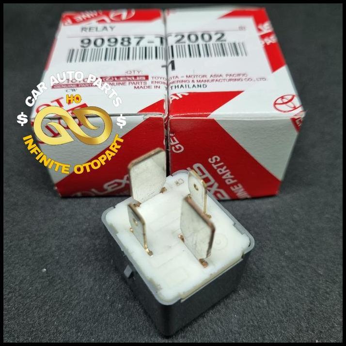 TERLARIS RELLAY LAMPU RELAY KLAKSON TOYOTA 12V KAKI 4 KIJANG INNOVA HT130 HILUX