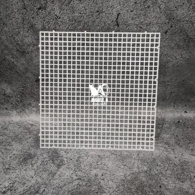 Sekat Aquarium Plastik Grid Divider Holder Tray Egg Crate 30x30 cm