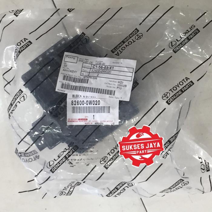 Block Fusible Link Kotak Sekring Fuse Box Dyna 82600-0W020 Asli Original Dan Terpercaya