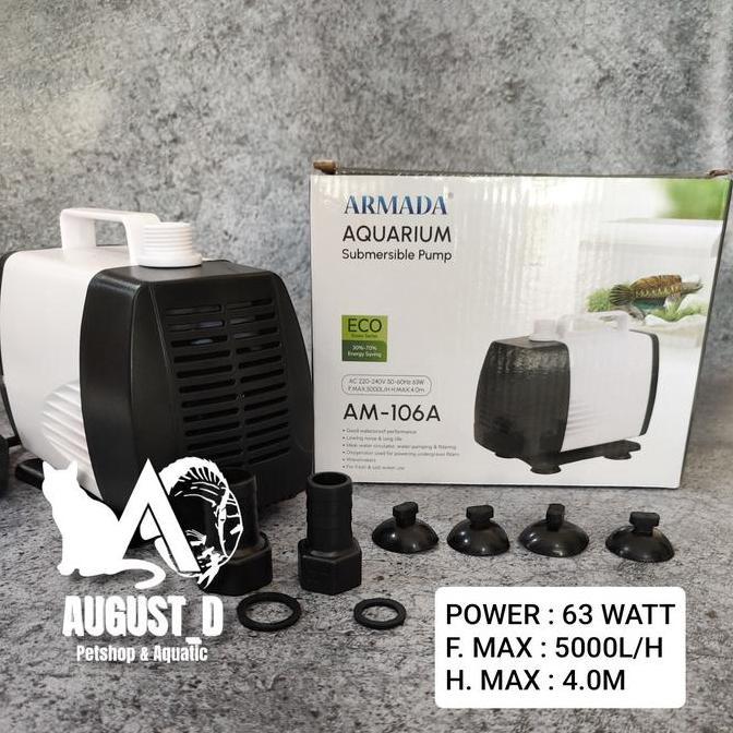 Armada AM-104A Pompa Celup Kolam Aquarium Armada AM104A