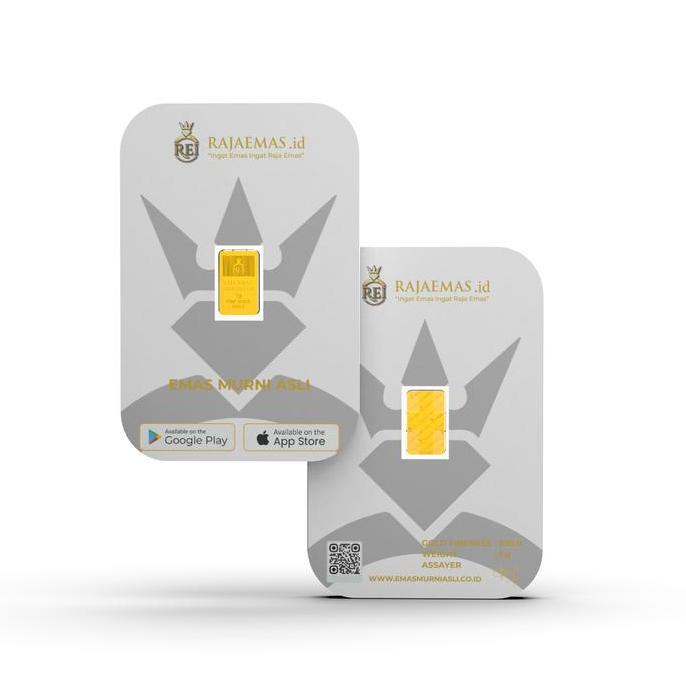 Mendasikarstore8 - Emas Murni Asli Emas Batangan 1 Gram 24K Bersertifikat Asli