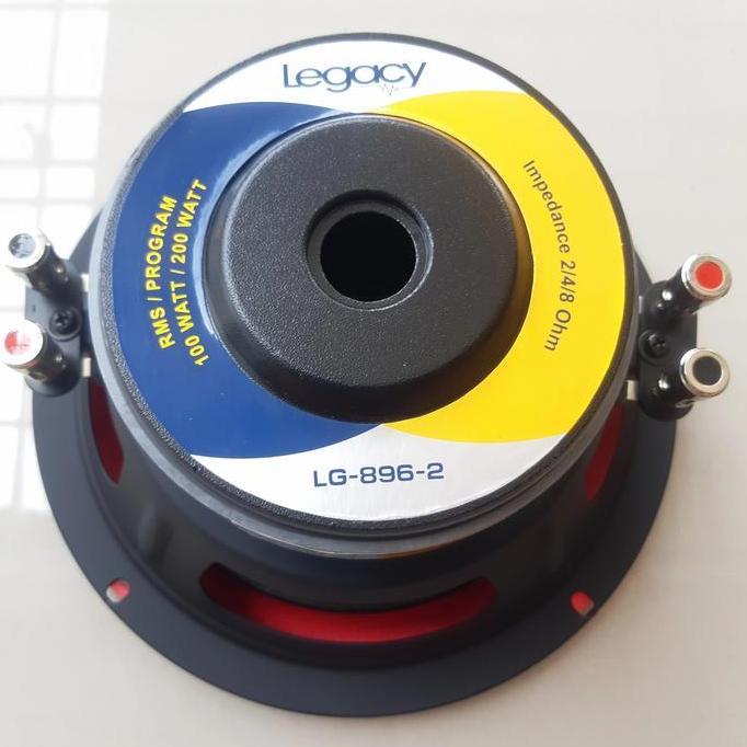Original LEGACY 896 SPEAKER 8 INCH SUBWOOFER LEGACY LG 896 200watt ORI terlaris