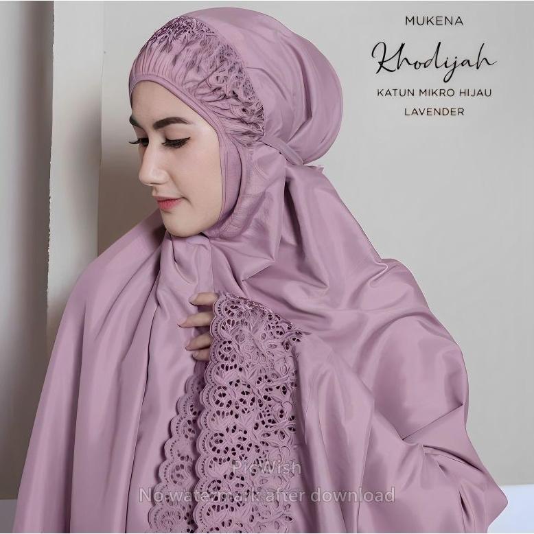 Mukena Dewasa Khodijah Mukenah Khadijah Jumbo Premium