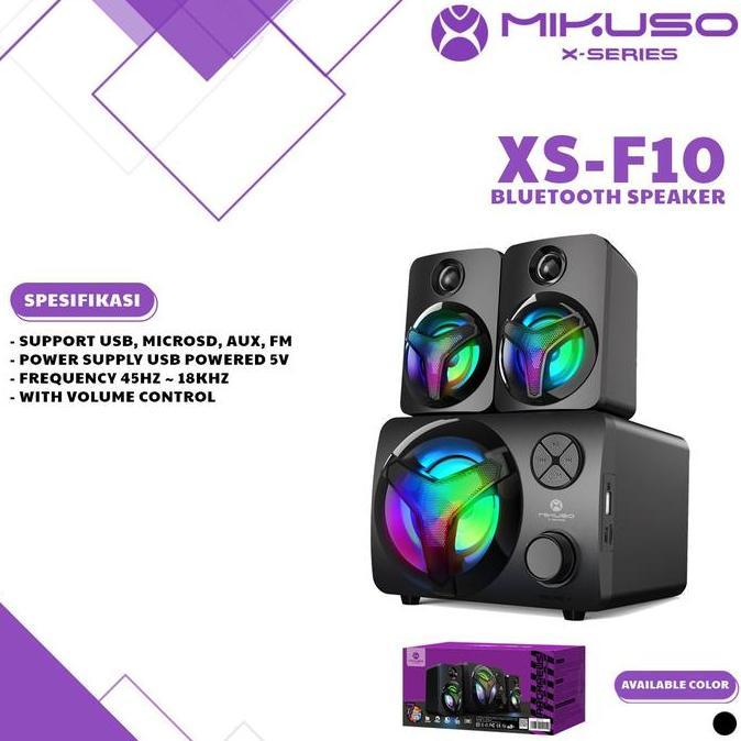 Speaker Bluetooth NUBWO NSB-F10 Speaker Subwoofer With Volume Control terlaris