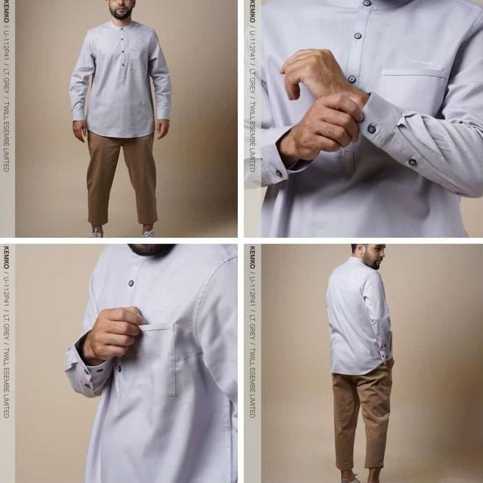 SAMASE Orinal Baju Koko Kemeja Kemko Basic U-112P