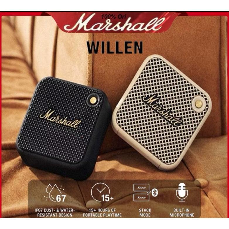 HOT SALE MARSHALL WILLEN Marshall bluetooth speaker wireless speaker bluetooth mini small outdoor
