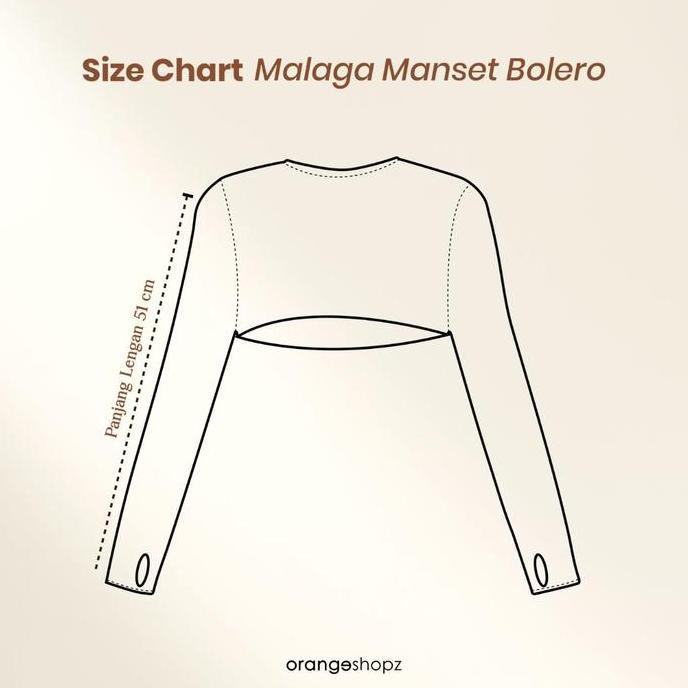 Handsock Malaga Manset Bolero Pelindung UV Muslim Tangan Jersey Premium