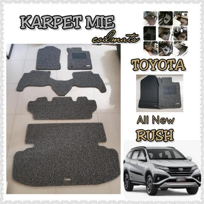 Promo karpet mie bihun mobil all new rush / all new terios 2018 - 2021 Diskon