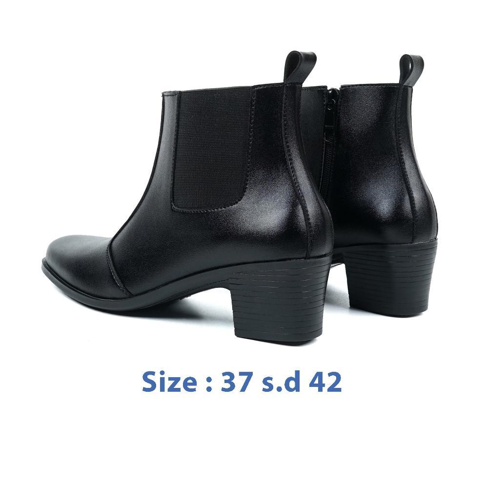 Best Deals Zeintin - Sepatu Boots Pdh Wanita Sepatu Boot Fashion Wanita Formal Casual Boots Resletin