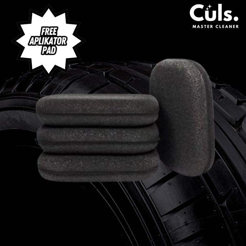 Termurah  Culs Semir Ban Extreme Super Black Ultra Wetlook Untuk Mobil Dan Motor