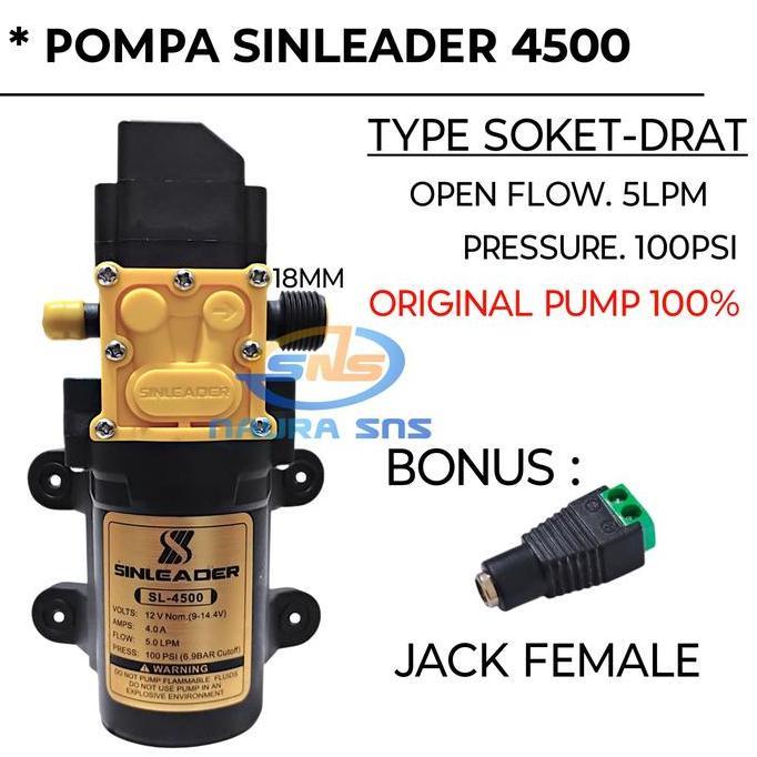 PAKET DINAMO SINLEADER 100PSI SPRAYER ELEKTRIK / NOZZLE / SPRAYER PERTANIAN