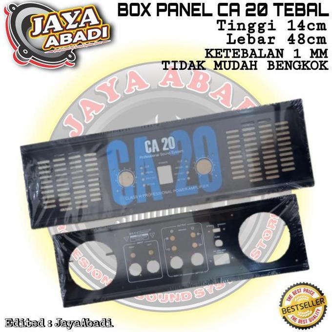 Promo PANEL DEPAN BELAKANG POWER AMPLIFIER CA20 3U PLAT TEBAL 1MM Diskon