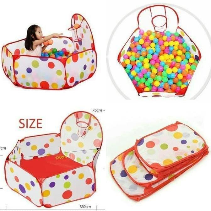 Kolam Mandi Bola - Bak Mandi Bola Untuk Anak Murah Awet Aman